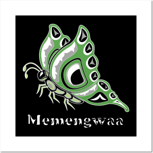 Memengwaa (Butterfly) Aromantic Posters and Art